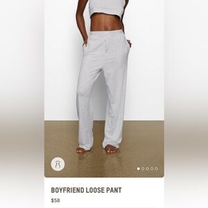 SKIMS NWT BOYFRIEND LOOSE PANT SMALL